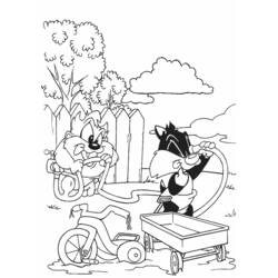 Dessin à colorier: Baby Looney Tunes (Dessins Animés) #26608 - Coloriages à Imprimer Gratuits