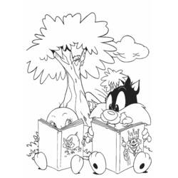 Dessin à colorier: Baby Looney Tunes (Dessins Animés) #26617 - Coloriages à Imprimer Gratuits