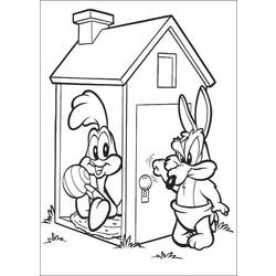 Dessin à colorier: Baby Looney Tunes (Dessins Animés) #26700 - Coloriages à Imprimer Gratuits