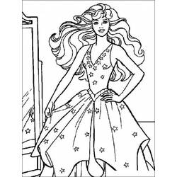Dessin à colorier: Barbie (Dessins Animés) #27488 - Coloriages à Imprimer Gratuits