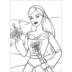 Dessin à colorier: Barbie (Dessins Animés) #27518 - Coloriages à Imprimer Gratuits