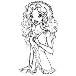 Dessin à colorier: Barbie (Dessins Animés) #27531 - Coloriages à Imprimer Gratuits