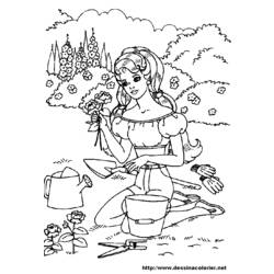 Dessin à colorier: Barbie (Dessins Animés) #27566 - Coloriages à Imprimer Gratuits