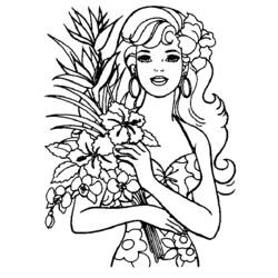 Dessin à colorier: Barbie (Dessins Animés) #27591 - Coloriages à Imprimer Gratuits