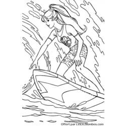 Dessin à colorier: Barbie (Dessins Animés) #27645 - Coloriages à Imprimer Gratuits