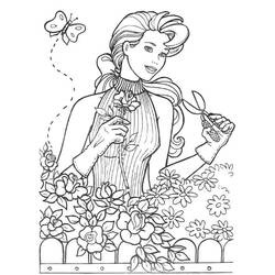 Dessin à colorier: Barbie (Dessins Animés) #27658 - Coloriages à Imprimer Gratuits