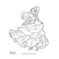 Dessin à colorier: Barbie (Dessins Animés) #27666 - Coloriages à Imprimer Gratuits