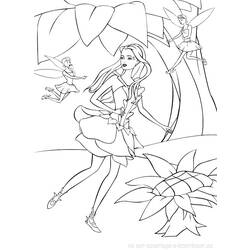 Dessin à colorier: Barbie (Dessins Animés) #27667 - Coloriages à Imprimer Gratuits