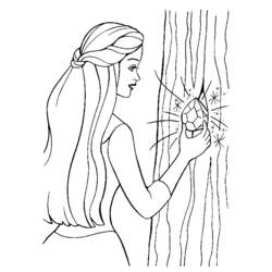 Dessin à colorier: Barbie (Dessins Animés) #27680 - Coloriages à Imprimer Gratuits