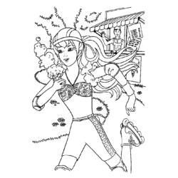 Dessin à colorier: Barbie (Dessins Animés) #27681 - Coloriages à Imprimer Gratuits