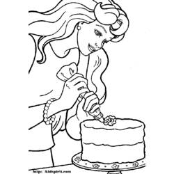 Dessin à colorier: Barbie (Dessins Animés) #27702 - Coloriages à Imprimer Gratuits