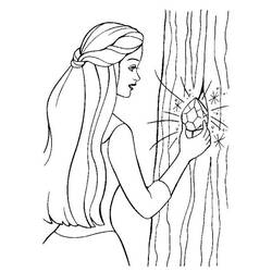 Dessin à colorier: Barbie (Dessins Animés) #27720 - Coloriages à Imprimer Gratuits
