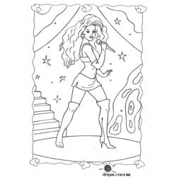 Dessin à colorier: Barbie (Dessins Animés) #27726 - Coloriages à Imprimer Gratuits