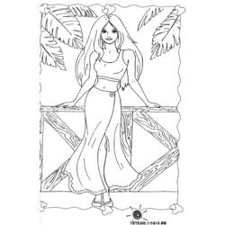 Dessin à colorier: Barbie (Dessins Animés) #27794 - Coloriages à Imprimer Gratuits