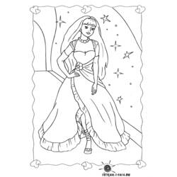 Dessin à colorier: Barbie (Dessins Animés) #27821 - Coloriages à Imprimer Gratuits