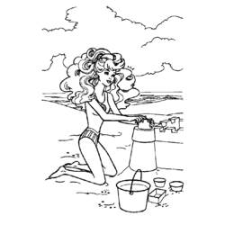 Dessin à colorier: Barbie (Dessins Animés) #27824 - Coloriages à Imprimer Gratuits