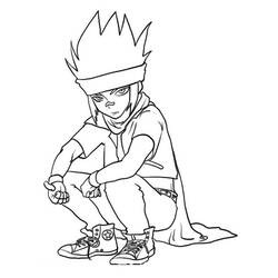 Dessin à colorier: Beyblade (Dessins Animés) #46798 - Coloriages à Imprimer Gratuits