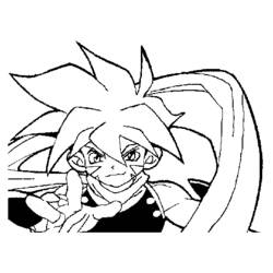 Dessin à colorier: Beyblade (Dessins Animés) #46814 - Coloriages à Imprimer Gratuits