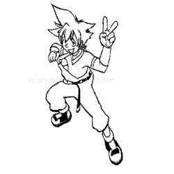 Dessin à colorier: Beyblade (Dessins Animés) #46849 - Coloriages à Imprimer Gratuits