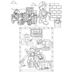 Dessin à colorier: Bob le Bricoleur (Dessins Animés) #33199 - Coloriages à Imprimer Gratuits