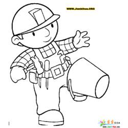 Dessin à colorier: Bob le Bricoleur (Dessins Animés) #33342 - Coloriages à imprimer