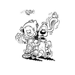 Dessin à colorier: Boule et Bill (Dessins Animés) #25389 - Coloriages à Imprimer Gratuits