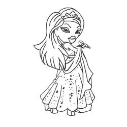 Dessin à colorier: Bratz (Dessins Animés) #32370 - Coloriages à Imprimer Gratuits