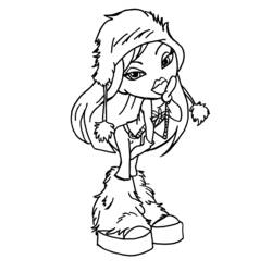 Dessin à colorier: Bratz (Dessins Animés) #32381 - Coloriages à Imprimer Gratuits