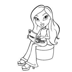 Dessin à colorier: Bratz (Dessins Animés) #32429 - Coloriages à Imprimer Gratuits