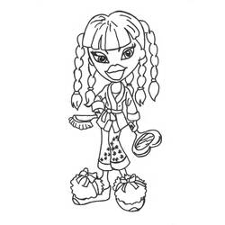 Dessin à colorier: Bratz (Dessins Animés) #32473 - Coloriages à Imprimer Gratuits