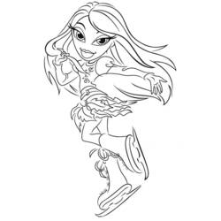 Dessin à colorier: Bratz (Dessins Animés) #32482 - Coloriages à Imprimer Gratuits