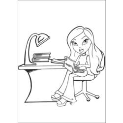 Dessin à colorier: Bratz (Dessins Animés) #32517 - Coloriages à Imprimer Gratuits