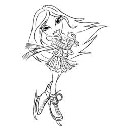 Dessin à colorier: Bratz (Dessins Animés) #32531 - Coloriages à Imprimer Gratuits