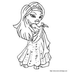 Dessin à colorier: Bratz (Dessins Animés) #32664 - Coloriages à Imprimer Gratuits