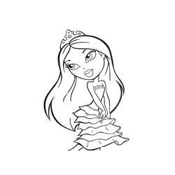 Dessin à colorier: Bratz (Dessins Animés) #32668 - Coloriages à Imprimer Gratuits