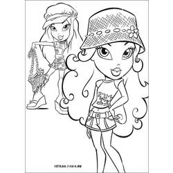 Dessin à colorier: Bratz (Dessins Animés) #32676 - Coloriages à Imprimer Gratuits