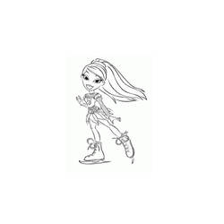 Dessin à colorier: Bratz (Dessins Animés) #32690 - Coloriages à Imprimer Gratuits