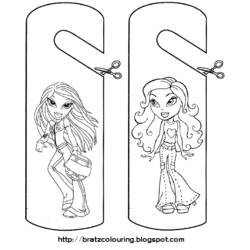 Dessin à colorier: Bratz (Dessins Animés) #32693 - Coloriages à Imprimer Gratuits