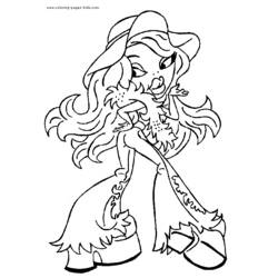 Dessin à colorier: Bratz (Dessins Animés) #32708 - Coloriages à Imprimer Gratuits