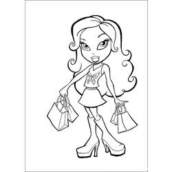 Dessin à colorier: Bratz (Dessins Animés) #32712 - Coloriages à Imprimer Gratuits