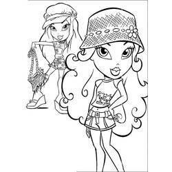 Dessin à colorier: Bratz (Dessins Animés) #32729 - Coloriages à Imprimer Gratuits