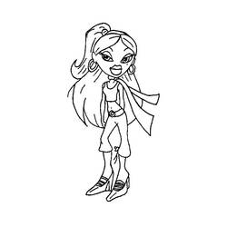 Dessin à colorier: Bratz (Dessins Animés) #32734 - Coloriages à Imprimer Gratuits