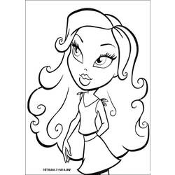 Dessin à colorier: Bratz (Dessins Animés) #32735 - Coloriages à Imprimer Gratuits