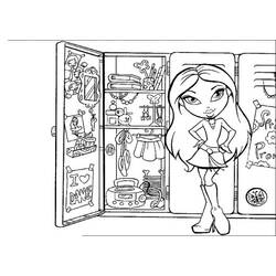 Dessin à colorier: Bratz (Dessins Animés) #32742 - Coloriages à Imprimer Gratuits