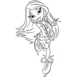 Dessin à colorier: Bratz (Dessins Animés) #32743 - Coloriages à Imprimer Gratuits