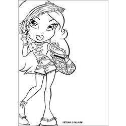 Dessin à colorier: Bratz (Dessins Animés) #32753 - Coloriages à Imprimer Gratuits