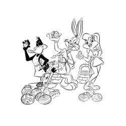 Dessin à colorier: Bugs Bunny (Dessins Animés) #26361 - Coloriages à Imprimer Gratuits