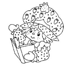 Dessin à colorier: Charlotte aux fraises / Fraisinette (Dessins Animés) #35523 - Coloriages à imprimer