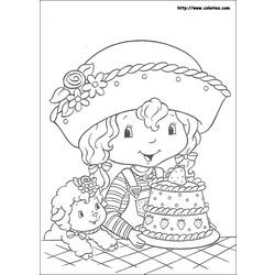 Dessin à colorier: Charlotte aux fraises / Fraisinette (Dessins Animés) #35608 - Coloriages à Imprimer Gratuits
