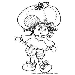 Dessin à colorier: Charlotte aux fraises / Fraisinette (Dessins Animés) #35738 - Coloriages à Imprimer Gratuits